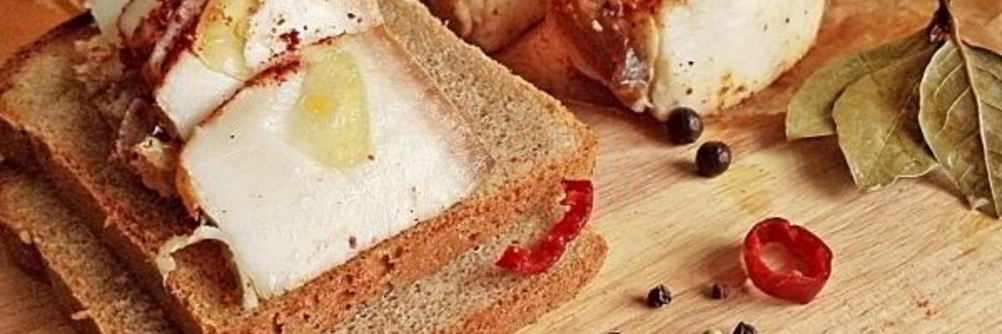 Сало маринованное