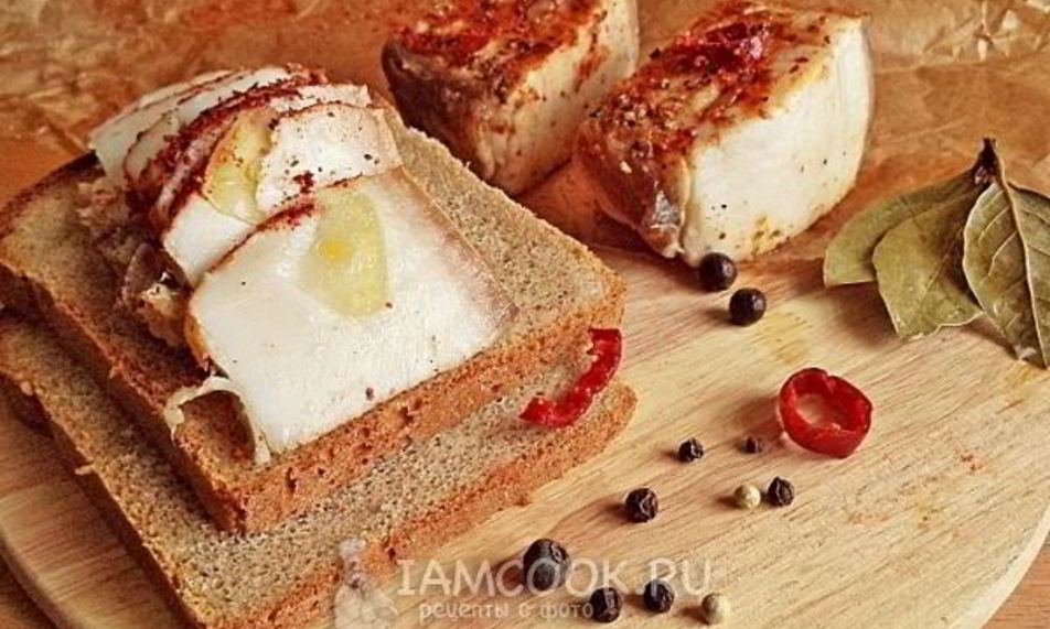 Рецепт сала маринованного