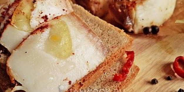 сало маринованное