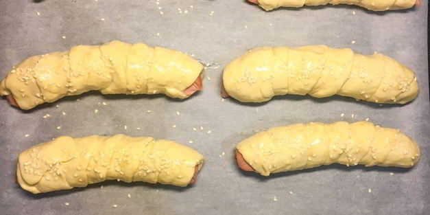 сосиски в тесте