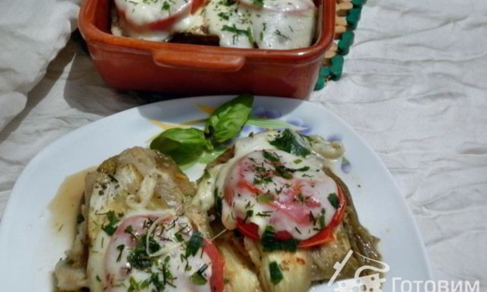 Рецепт союз рыбы с баклажанами