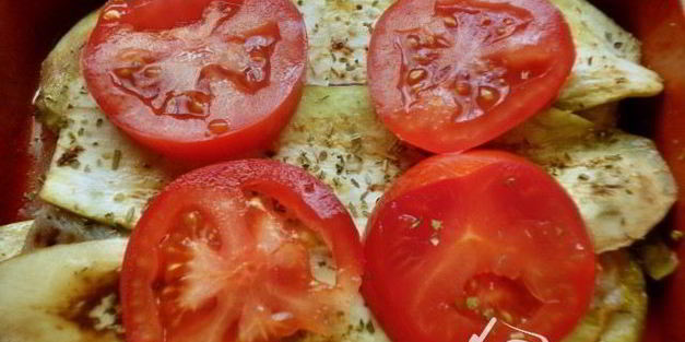 союз рыбы с баклажанами