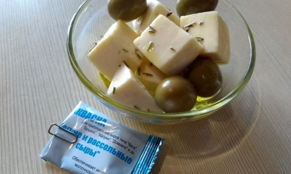 Рецепт сыр фета из коровьего молока