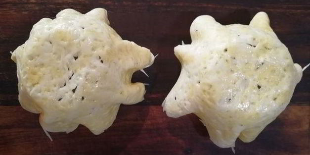 сырные корзиночки с салатом из тунца