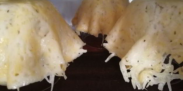 сырные корзиночки с салатом из тунца