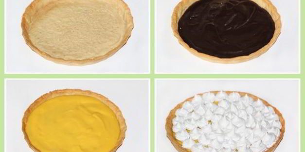 лимонный тарт с меренгой