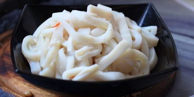 теплая закуска с овощами и морепродуктами