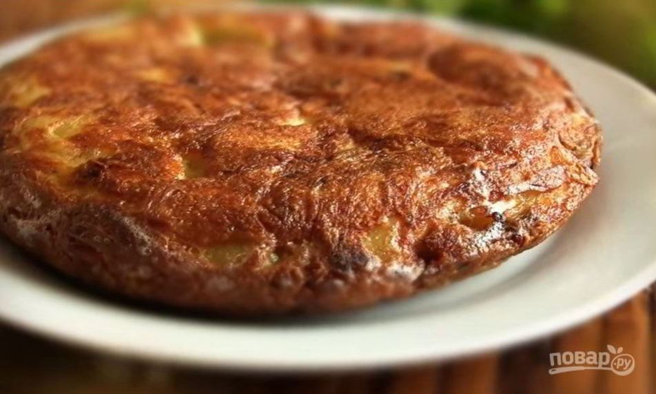 Рецепт тортильи картофельной с грибами