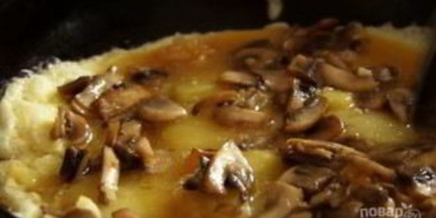 тортилья картофельная с грибами