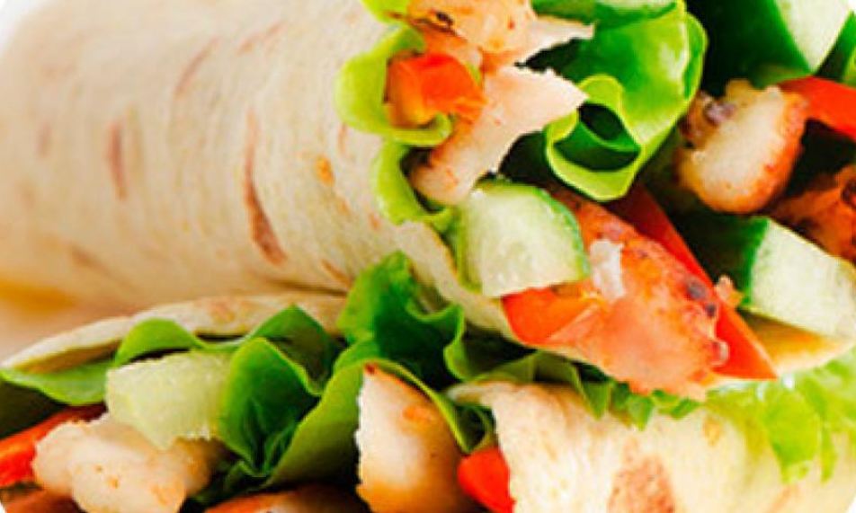 Рецепт тортилья с курицей и овощами