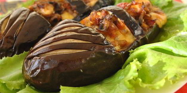 туфельки из баклажанов