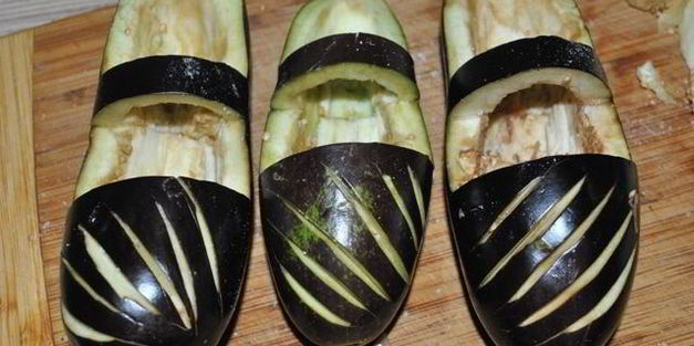 туфельки из баклажанов