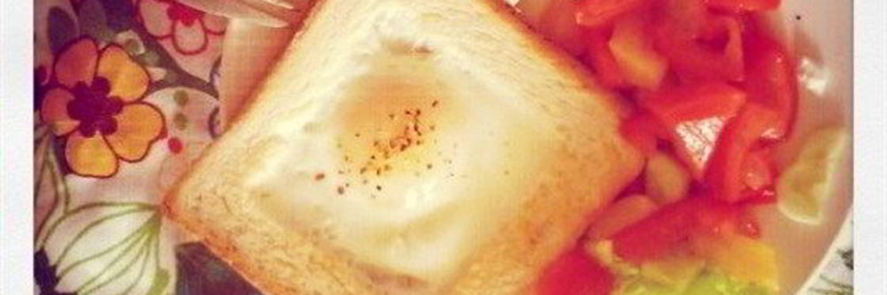 Яичница в хлебе