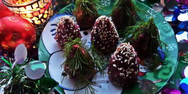 закуска елочки