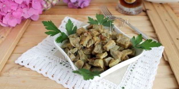 закуска из баклажан с грибным вкусом