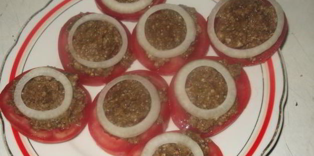 закуска из помидор по-грузински