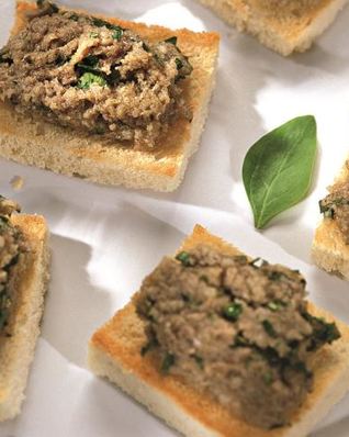 Закуска из шпрот