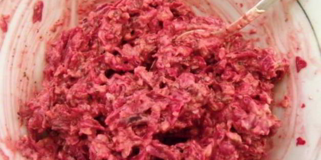 закуска из свеклы с майонезом