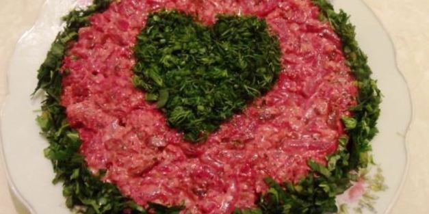 закуска из свеклы с майонезом