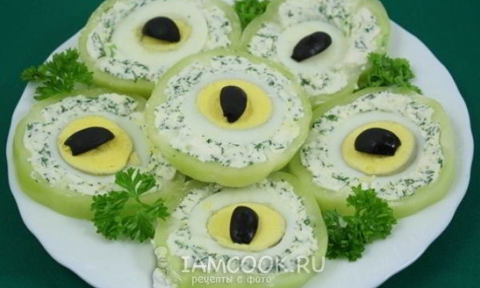 Рецепт закуска кошачий глаз