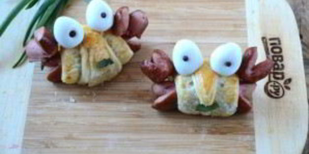 закуска крабик