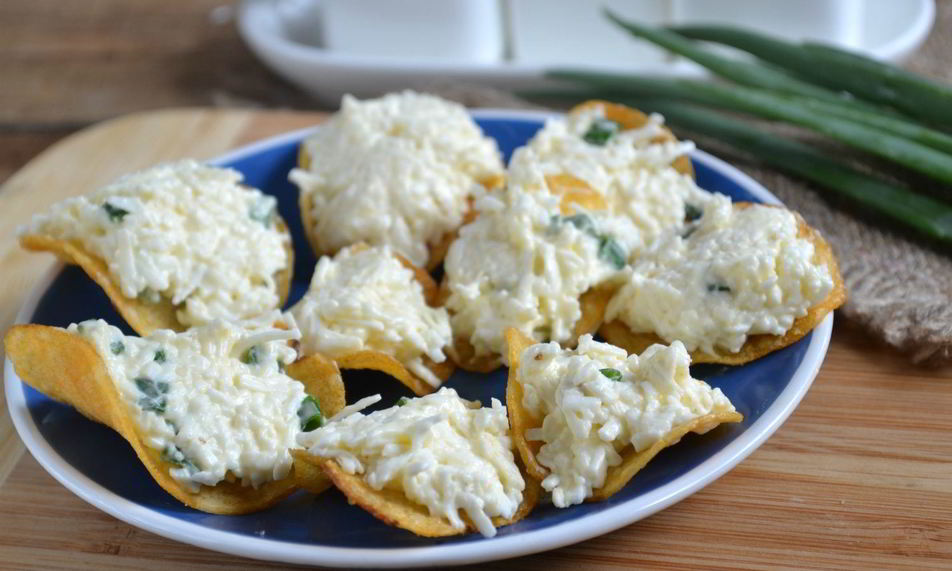 Рецепт закуска на чипсах