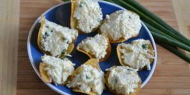 закуска на чипсах