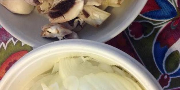 закуска с оливками и анчоусами