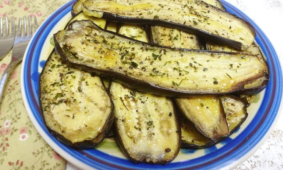 Рецепт закусочные запеченные баклажаны