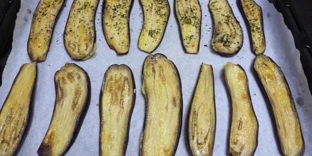 закусочные запеченные баклажаны