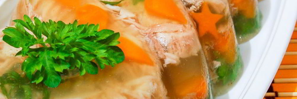 Заливное из курицы