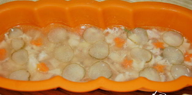 заливное из курицы