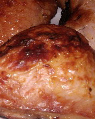 Запеченные окорочка маринованные в томате