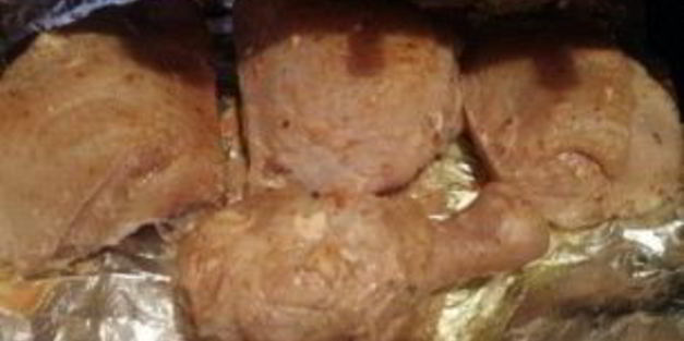 запеченные окорочка маринованные в томате