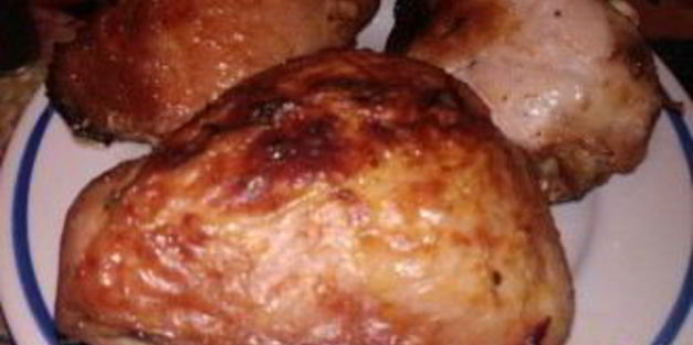 запеченные окорочка маринованные в томате