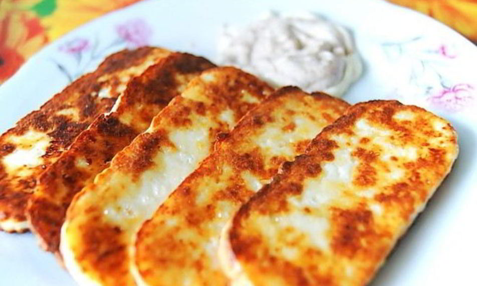 Рецепт жареный адыгейский сыр