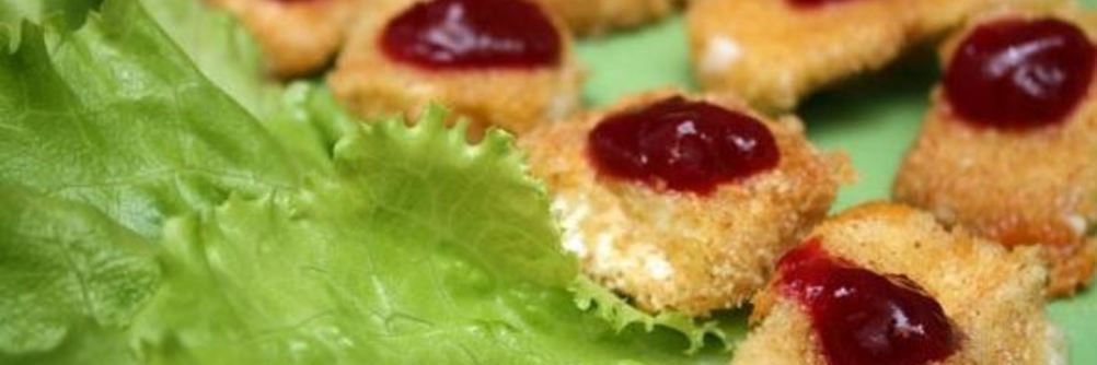 Жареный сыр Бри